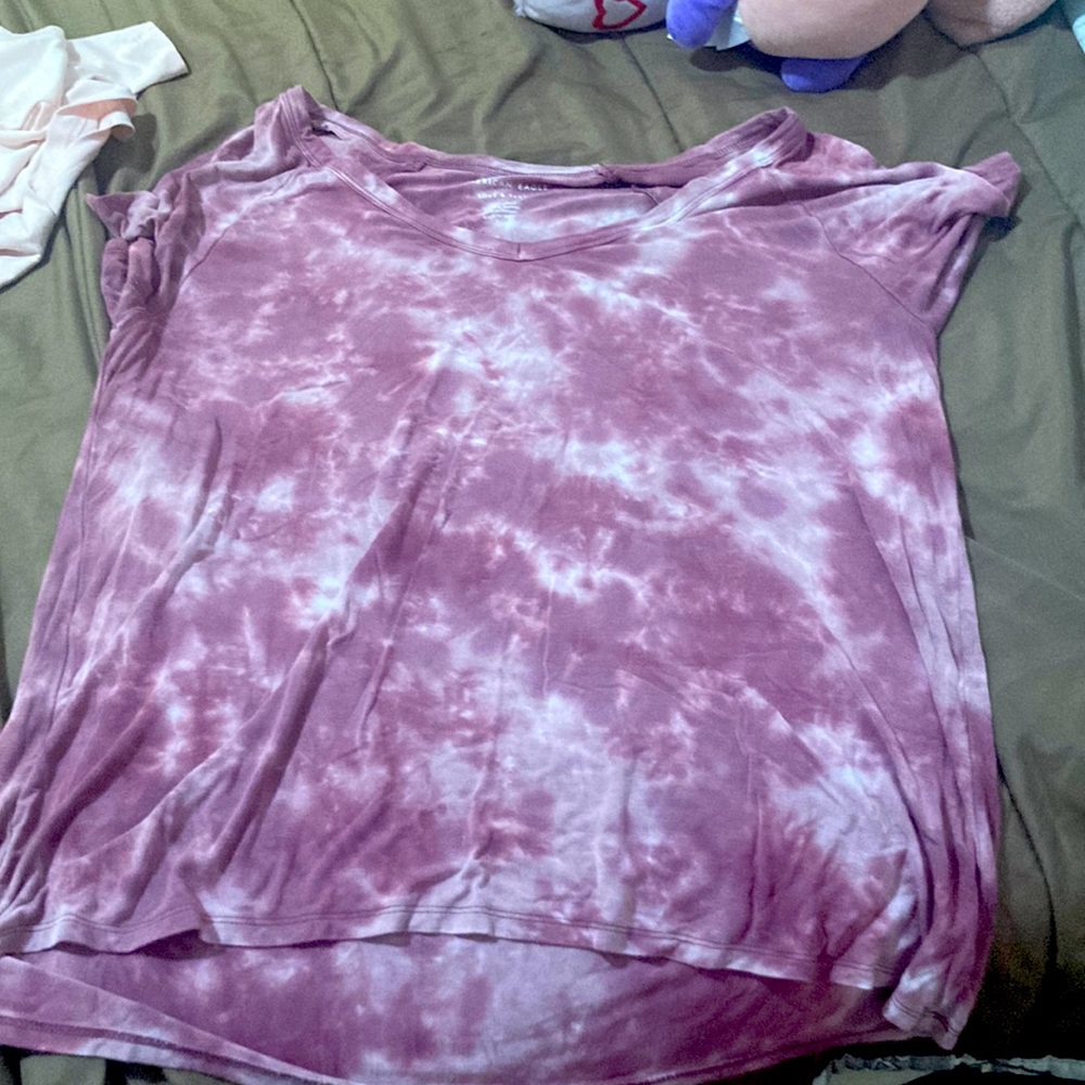 American eagle tie dye shirt
